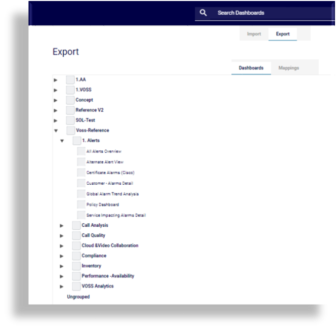 analytics-export-dashboard