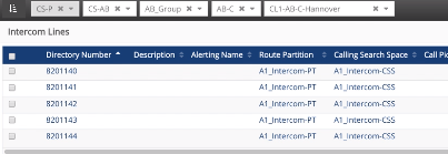 Intercom-Lines-list-view