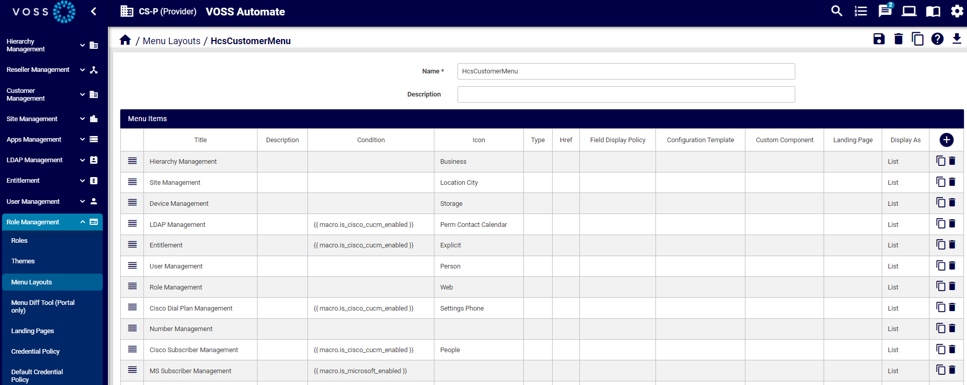 role-management-menu-layouts