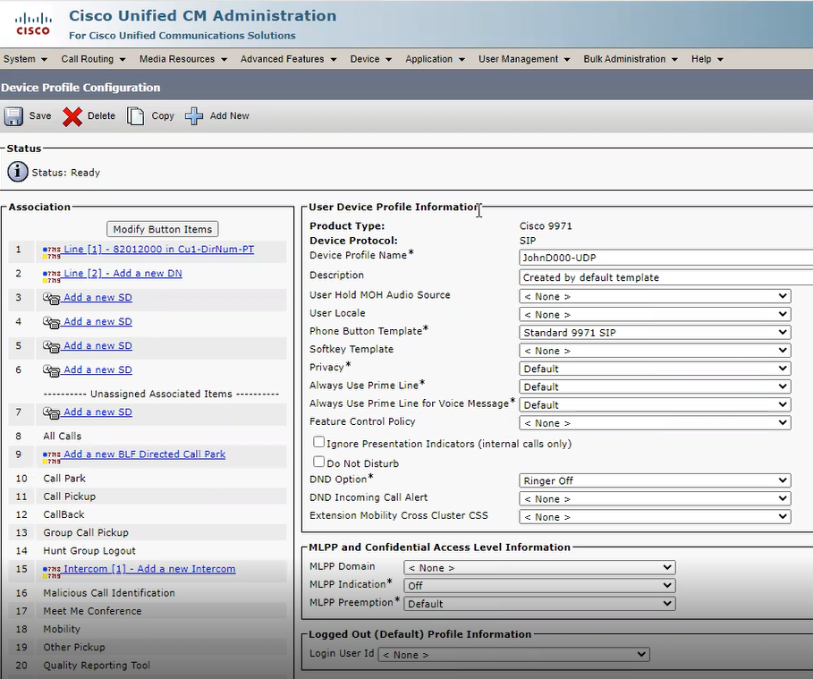 device-profile-config-cucm